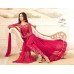 4604 BURGUNDY MAISHA DESIGNER WEDDING WEAR SLIT STYLE DRESS